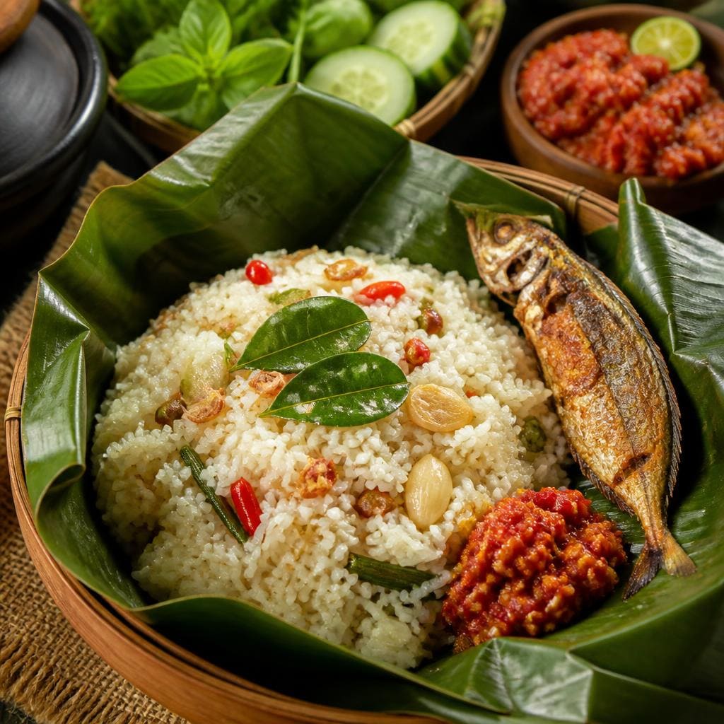 Nasi Liwet dari Sate Khas Senayan